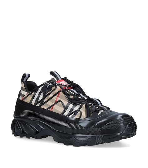 burberry arthur sneakers sale|burberry check high top sneakers.